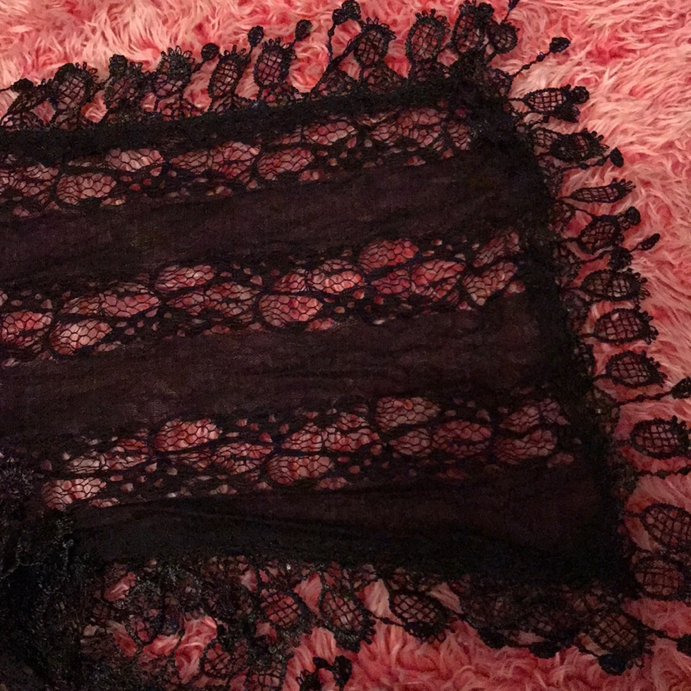 Charming Charlie lace wrap